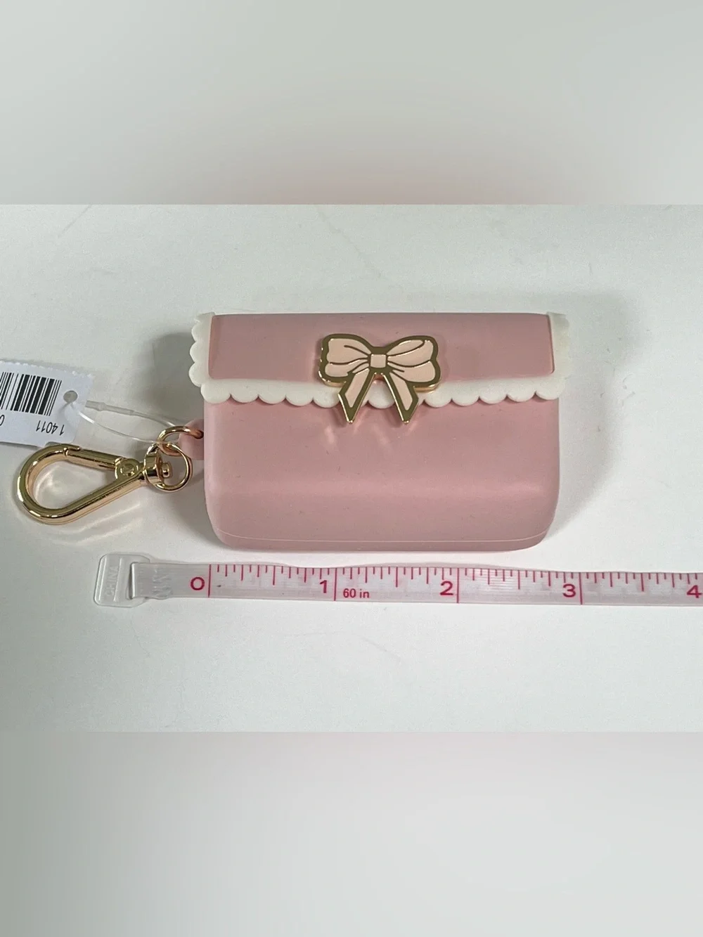 Bath & Body Works Pink Bow Sanitizer Holder NWT
